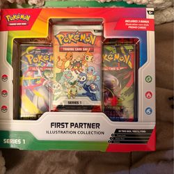 Pokemon first partner illustration collection series 1