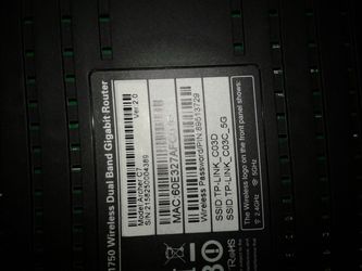 Tp link router works great