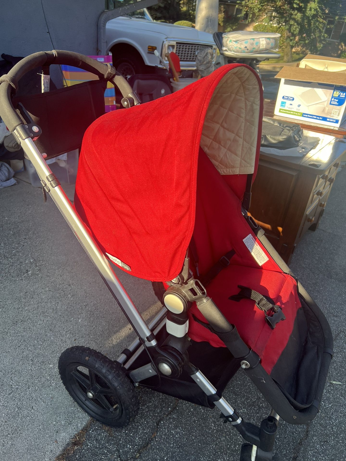 The Bugaboo Frog stroller