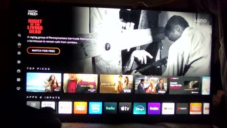 43in vizio smart tv wall mount accessible with remote