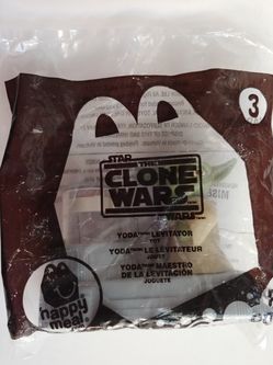 2011 STAR WARS CLONE WARS - Yoda Levitator McDonald's Happy Meal #3.