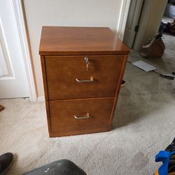 Office File Cabinet -Wood