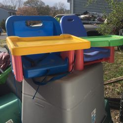Toddlers Space Saver Booster Seats With Trays Only $15 Each