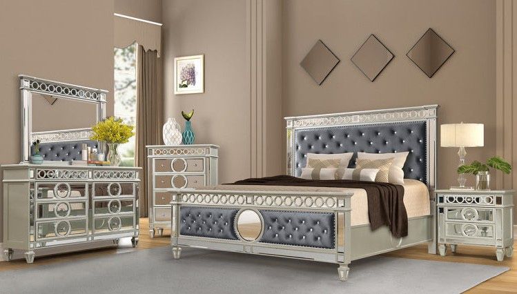 Brand New Elegant Design Queen Bedroom Set