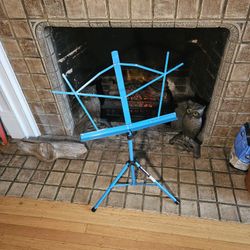 On Stage Stands Sheet Music Stand Blue