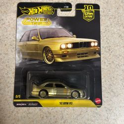 Hotwheels Premium BMW M3 (gold Chase)
