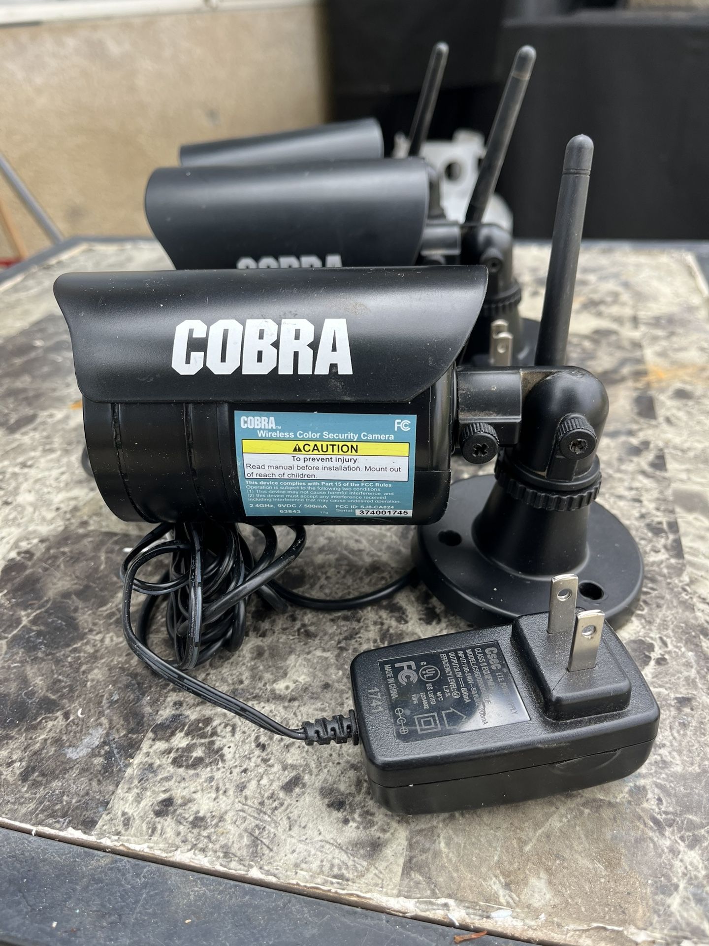 Cobra security cameras