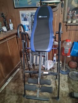 Inversion table.