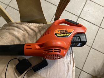 Black And Decker Cordless Broom With Charger