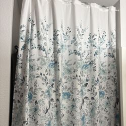 Floral Shower Curtain 
