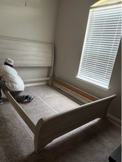 Queen size bed frame