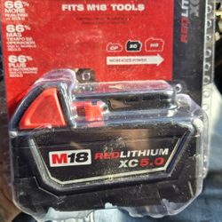 Milwaukee 5.0 Battery 