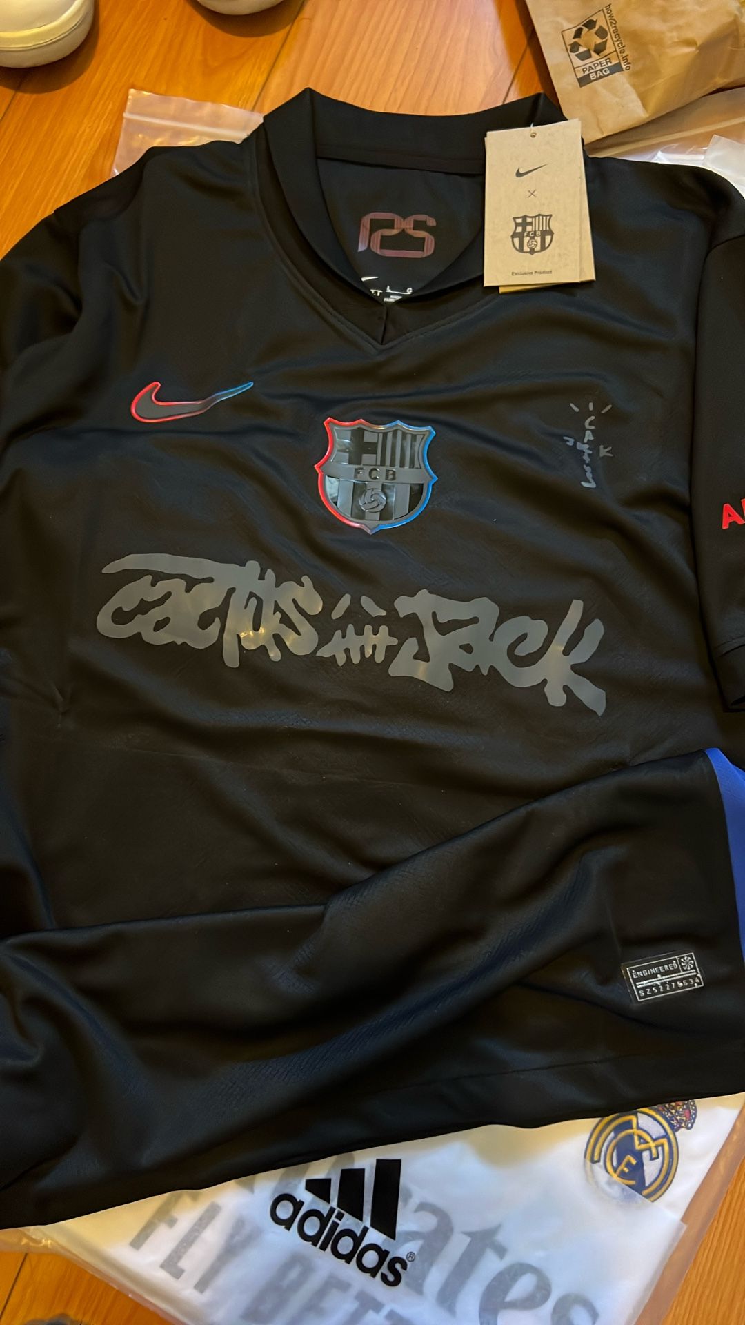 Barcelona x Travis Scott Cactus Jack Jersey