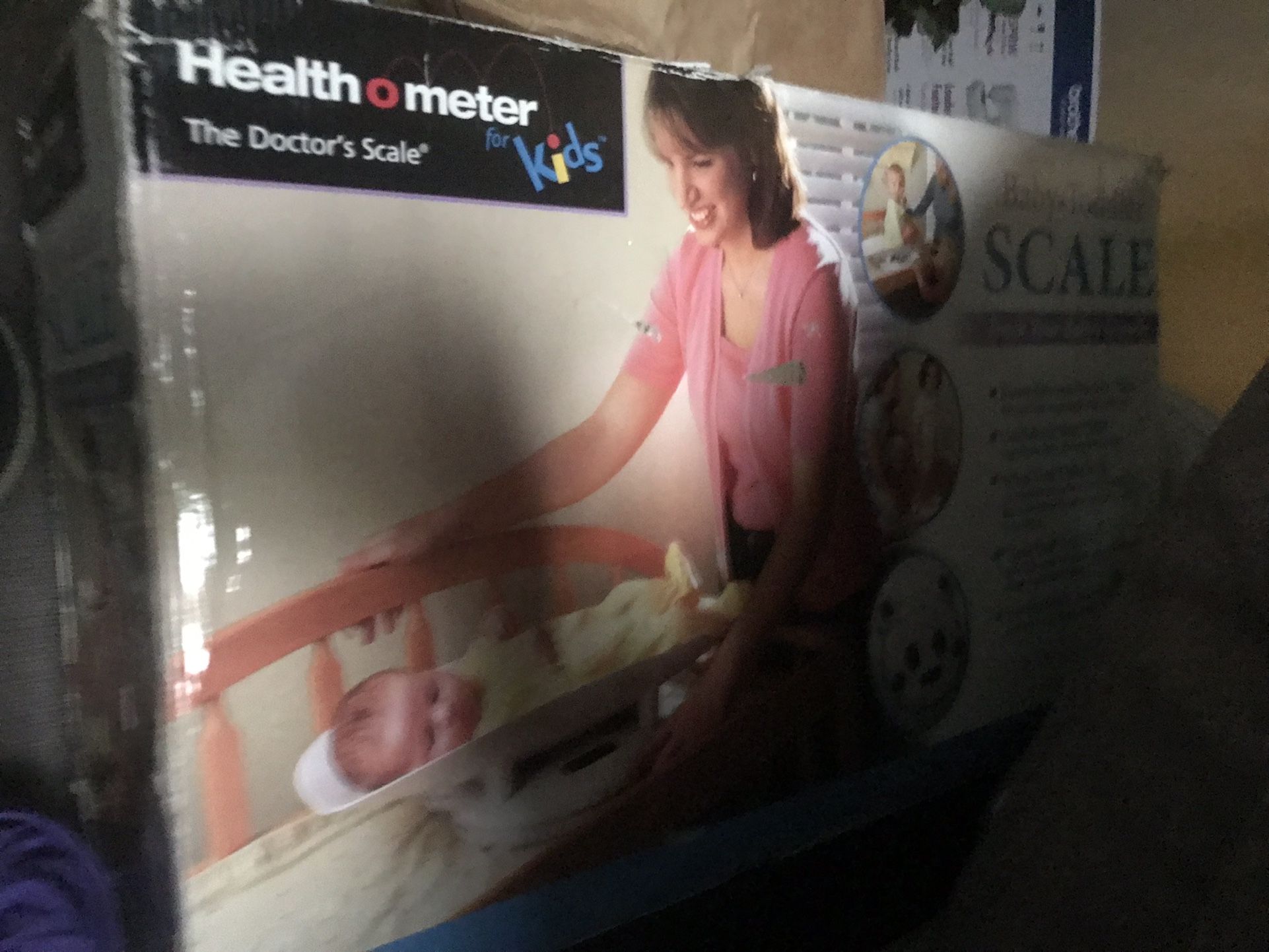 Lnew Healthy Meter Baby Toddler Scale Inbox With Paperwork Only $30 Takes It Now