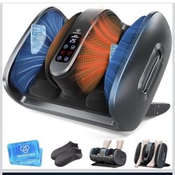 New Open Box  Shiatsu Foot Massager with Heat & Cold for Foot & Calf