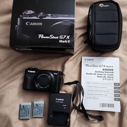 Canon Powershot G7x Mark ll 