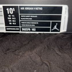 Jordan 9 (2010) 10.5