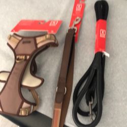 Large Body Harnesst With Two Leashes 