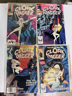 Marvel Comic Books Cloak And Dagger Series