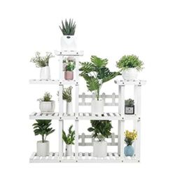 White Frame Rack For Plants And Other Displays 