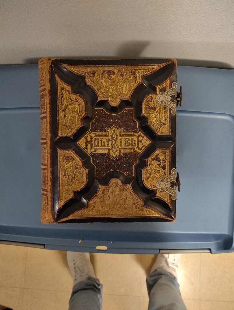Vintage 1800s Bible