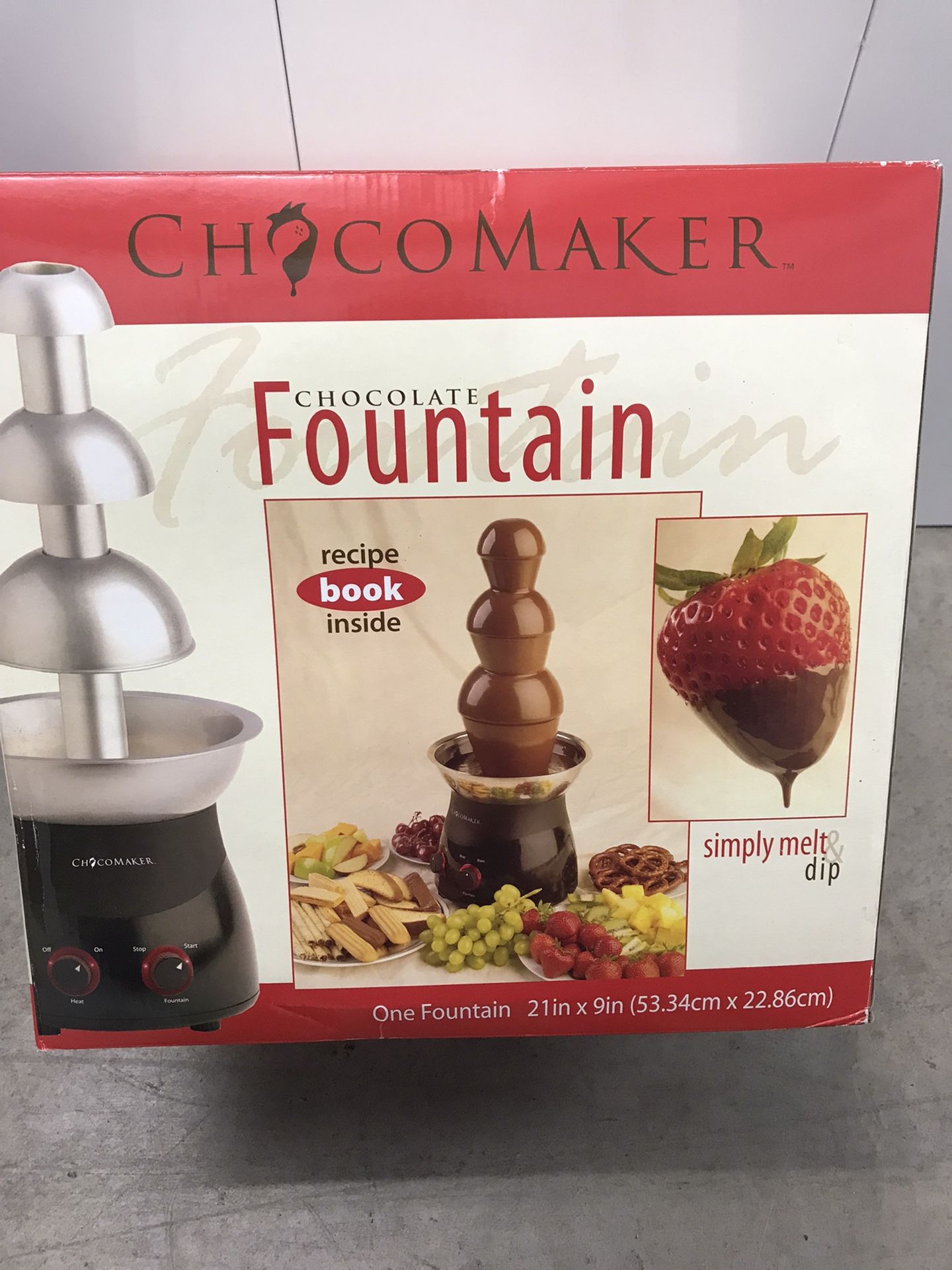 Chocolate Fountain New In Box Never Used 