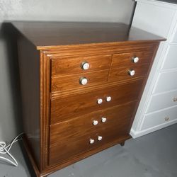VINTAGE WOOD DRESSER  