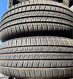 235/55/18 Pirelli SCORPION ZERO A/S RFT 235/55/18 Used Tires 235/55R18