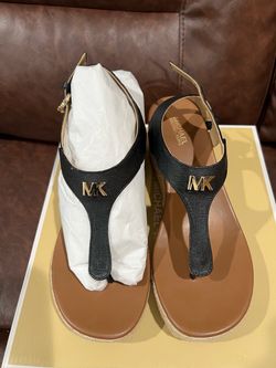 Michael Kors MK T-Strap Sandals