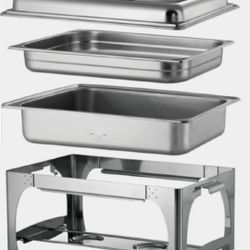 Professional Grade Chafing Dish – 9 Qt Heavy Duty $75 EAC