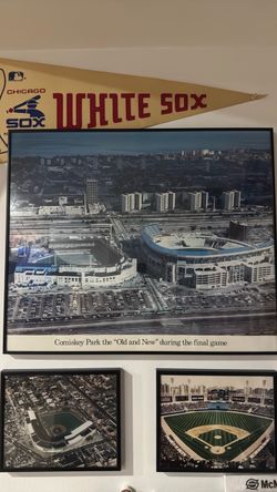 Comiskey Park “Old and New” During Final Game