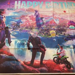 Fortnite Birthday Banner