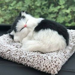 NEW! Car Dashboard Interior Deodorizer-BLack&White Cat (has sound)