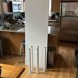 IKEA Tabletop and 5 Legs