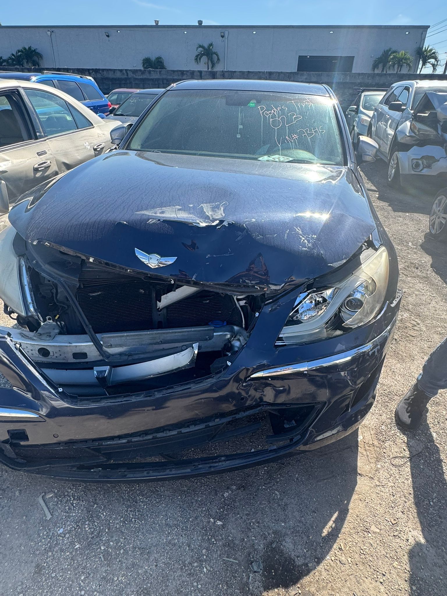 2012 Hyundai genesis 4.6 sedan parts engine transmission doors rear clip suspension rims tires brake