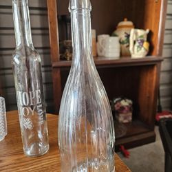 2 antique bottles
