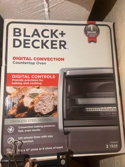 Black and decker toaster oven
