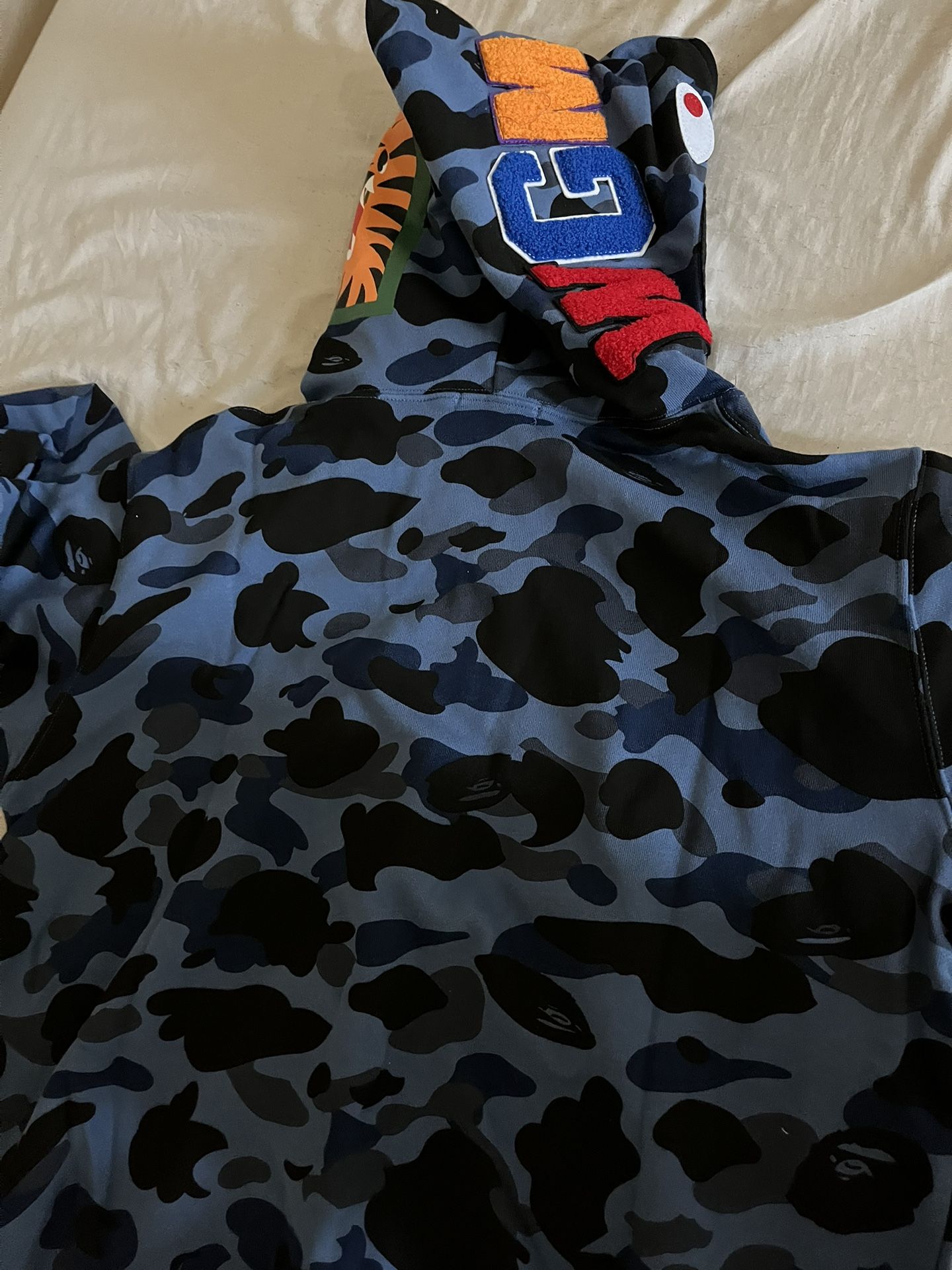 Bape Hoodie, Blue