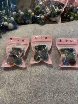 Vintage Mixed Marbles