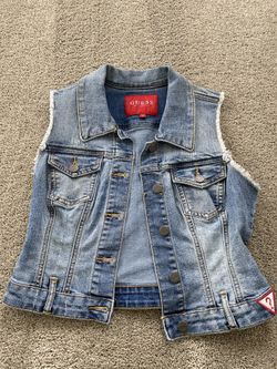 GUESS Jean Vest Women’s