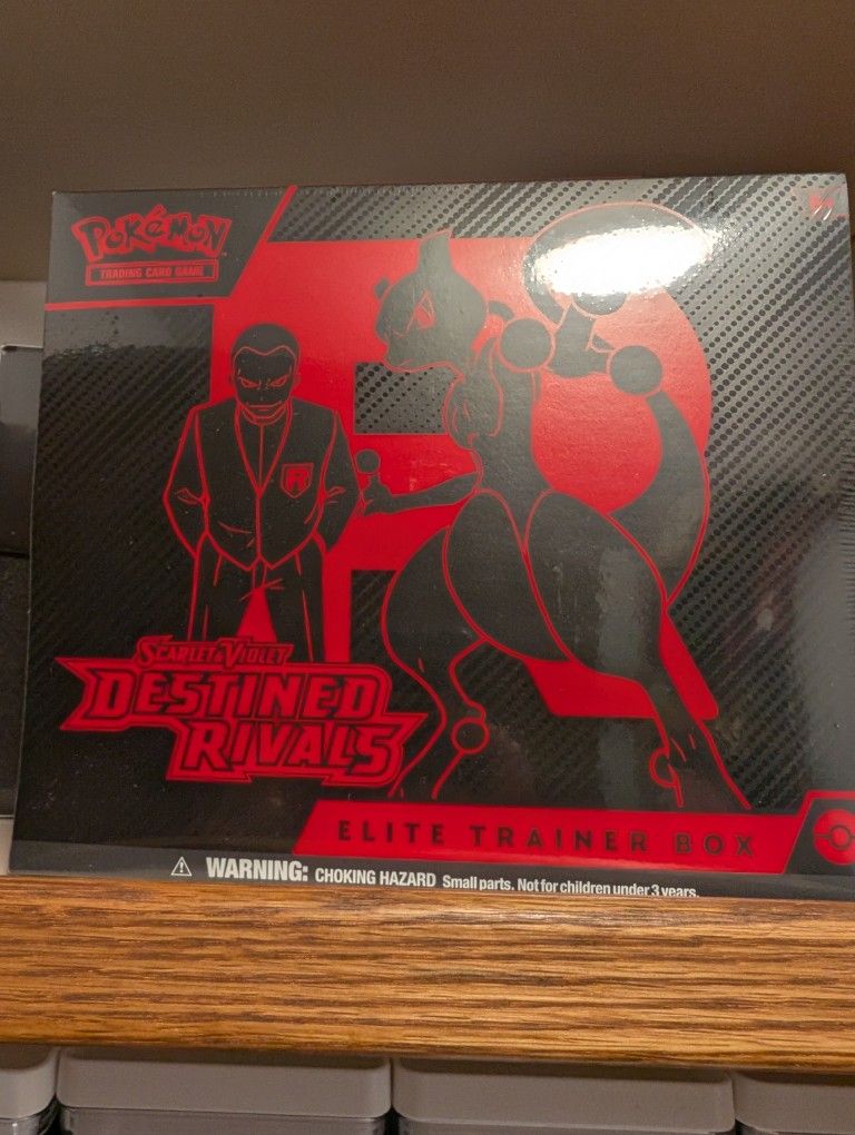 Sealed Destined Rivals ETB Elite Trainer Box Pokemon 