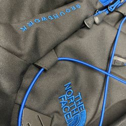 North Face Backpack Blue Black BRAND NEW