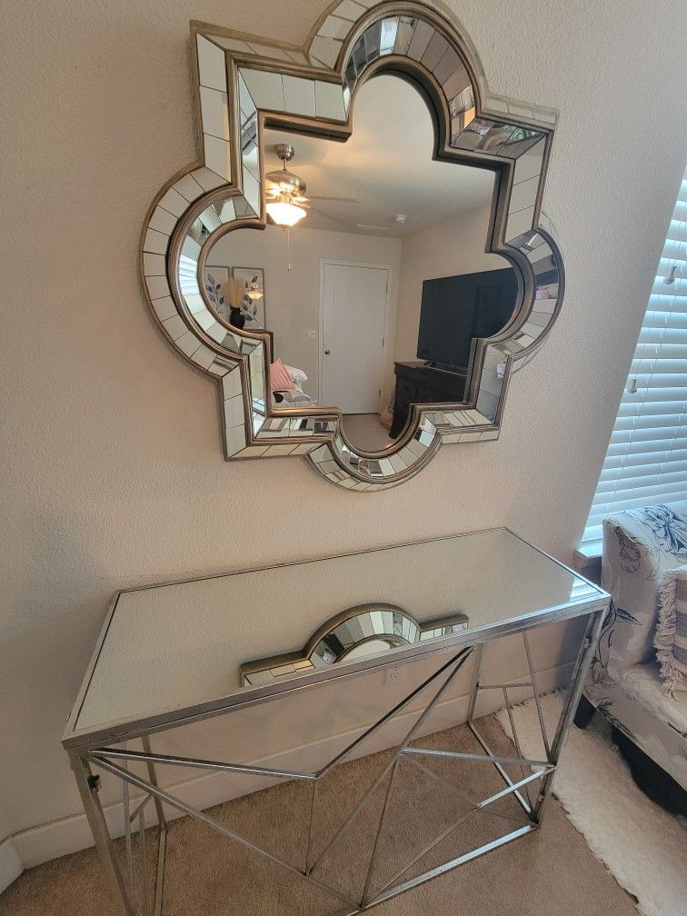 Mirror And Table