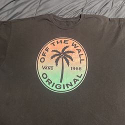 2 Shirts Vans Mens T-shirts Xxl