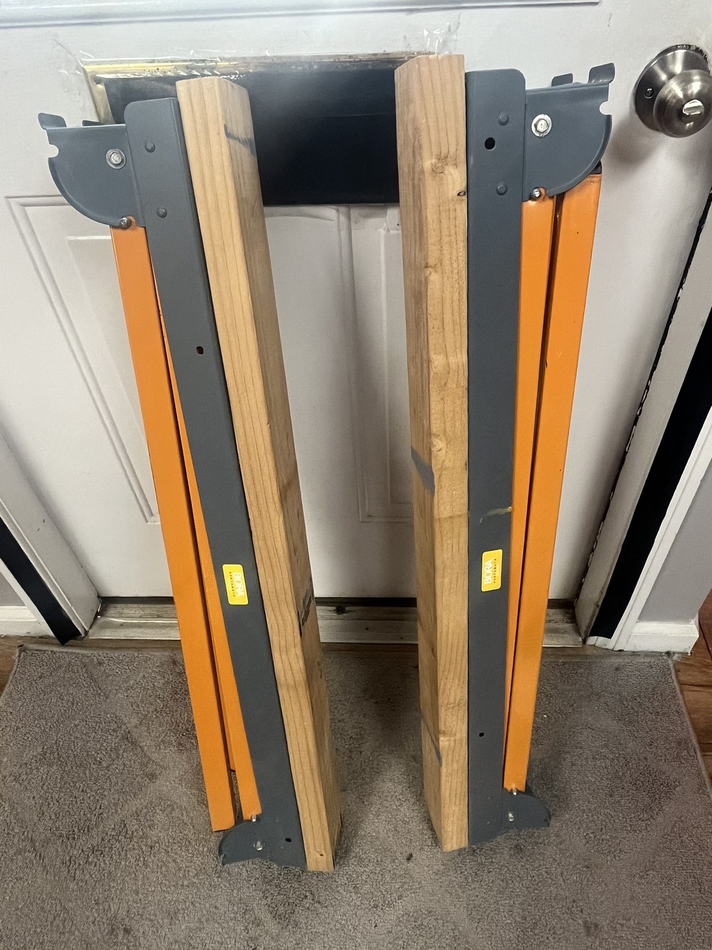 Bora Portamate PM-3300T Steel Folding Sawhorses