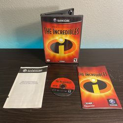 The Incredibles (Nintendo GameCube, 2004) Tested & Working CIB VideoGame