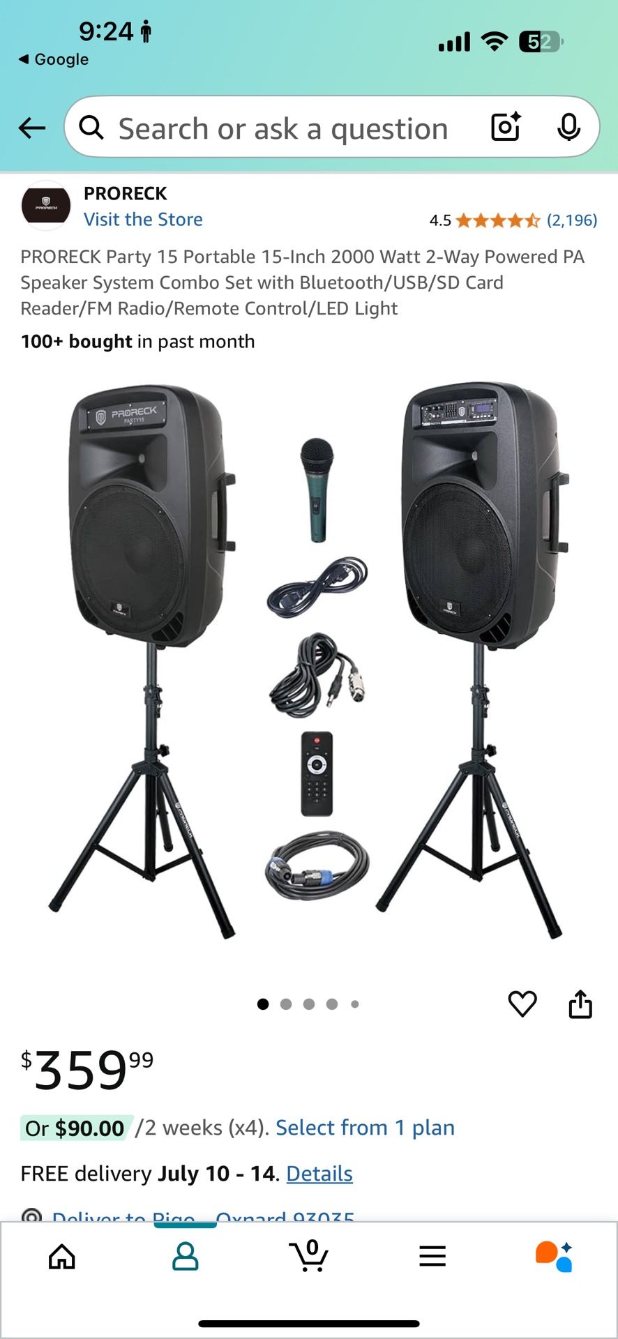 Bocinas Para Fiesta
