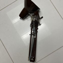 Brown Vintage drafting Lamp With Clamp