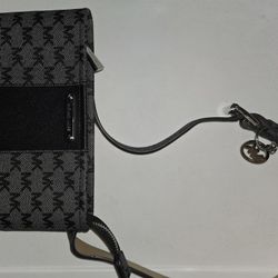 Michael Kors Wallet Fanny Pack Grey Leather