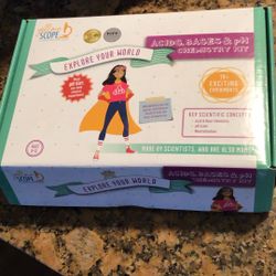 Yellow Scope Science Kits For Girls